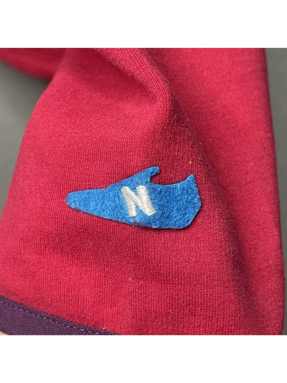 New Balance Heritage Red Full-Zip Jacket Women's M - Picture 6 of 7